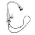 thumbnail image 2 of Grifo de cocina de acero inoxidable cepillado giratorio de 360 ​​grados, 2 of 10