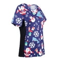 thumbnail image 2 of Women's Print Scrub Top, 2 of 4
