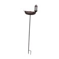 thumbnail image 3 of Bath de aves Alimentador de aves Adorno resistente a la intemperie Metal Boldista de pájaros para pájaros para el patio del patio de observación de, 3 of 8