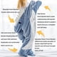 thumbnail image 5 of HH TRAF - Mantas cálidas de invierno con capucha y tiburón, pijamas de franela, saco de dormir de felpa para niños y adultos, pijamas acogedores con tiburón, 5 of 5
