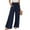 Navy, variant on Womens Pants Casual Pants Navy Trousers for Women Comfy Fit Pants for Women Wide Leg Trousers Women with Pockets Fall Pants for Women 2025