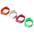 thumbnail image 2 of 100 anillos para patas de pollo de tamaño ajustable, hebilla para etiqueta con número de pata de ave, 2 of 4