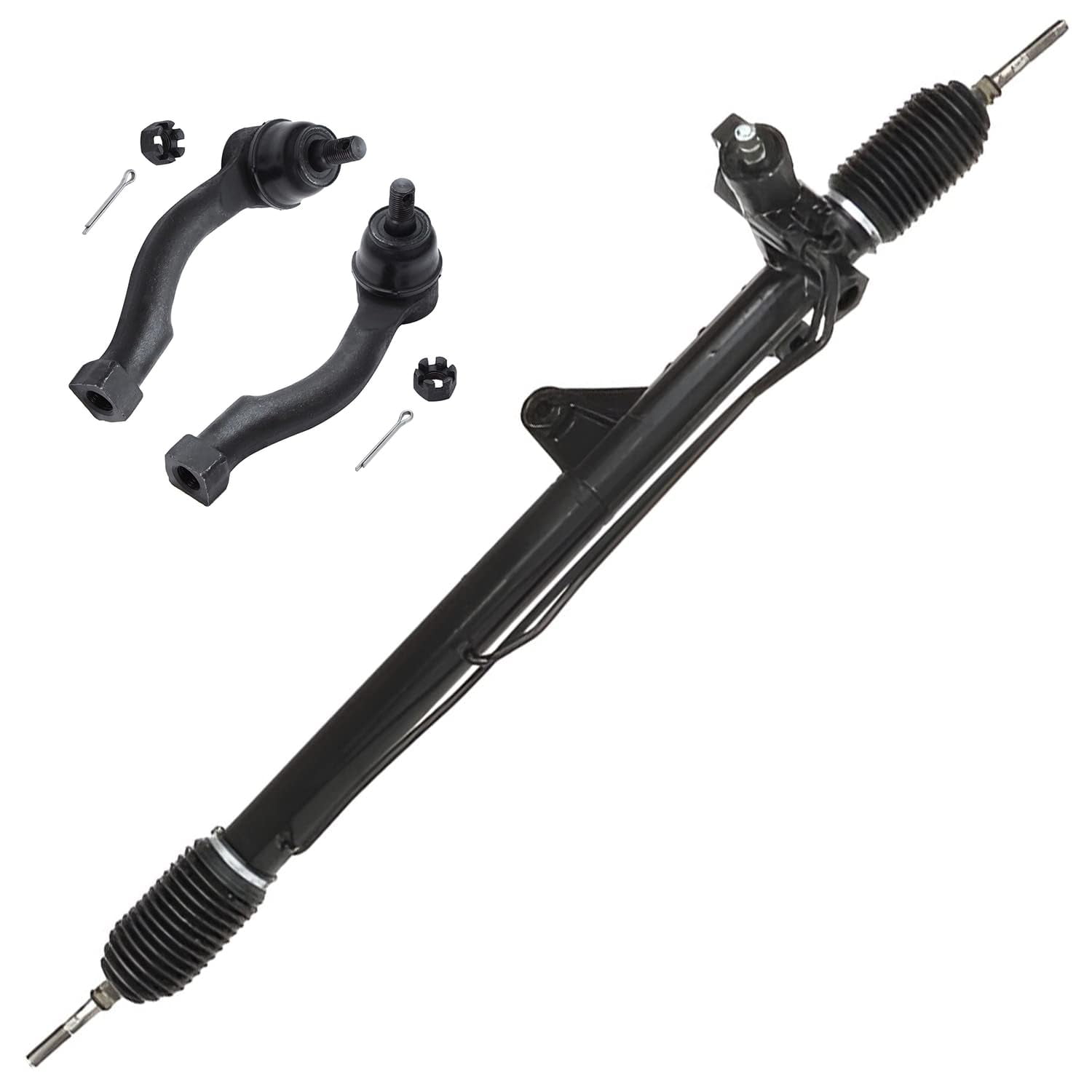 6-Piece Front Suspension Kit For Nissan Altima & Maxima - Control Arms, Tie Rods & Sway Bar Links - 10 Year Warranty