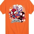 thumbnail image 3 of Marvel Spider-Man And His Amazing Friends - Spidey Friends Stickers - Toddler And Youth Short Sleeve Tee, 3 of 5
