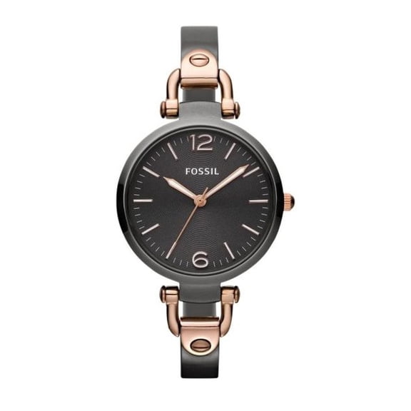 Fossil Georgia Women's Quartz Grey Stainless Steel Watch ES3111