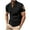 001Black, variant on Men's Sport Shirts Short Sleeve Quick Dry Athletic Running Lapel Collar Tee Top Performance Breathable Beach Tops