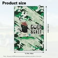thumbnail image 7 of Yuyamidu Funny Black Cat Golf Towel Golf Ball Club Towel, Easy to Carry Golf Towels for Golf Bags for Men Women, Green, 7 of 7