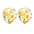 thumbnail image 3 of 1 juego de 9 piezas Felicitar globos graduados Globos de lentejuelas de látex Decoración de fiesta con cinta (dorado y negro), 3 of 7
