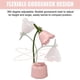 thumbnail image 4 of Lámpara de escritorio LED para niños (rosa), lámpara de mesa con forma de flor y pájaro, recargable por USB, lámpara de lectura con luz ajustable y sensor táctil, lámpara decorativa para dormitorio., 4 of 5