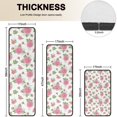 thumbnail image 4 of Pioneer Flower Floral Print Pattern Kitchen Rugs Sets Of 3,Kitchen Runner Rugs Non Skid Washable,Decorative Kitchen Floor Mats for Kitchen,Sink,Laundry,17X30 Inch + 17X47 Inch + 17X59 Inch, 4 of 6