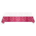 thumbnail image 2 of Meggemo 107.9x53.9 Inch Valentine's Day Tablecloth Festive Decorative Table Cover Home Dining Party Supplies Romantic Valentine's Day Celebration Accent, 2 of 6