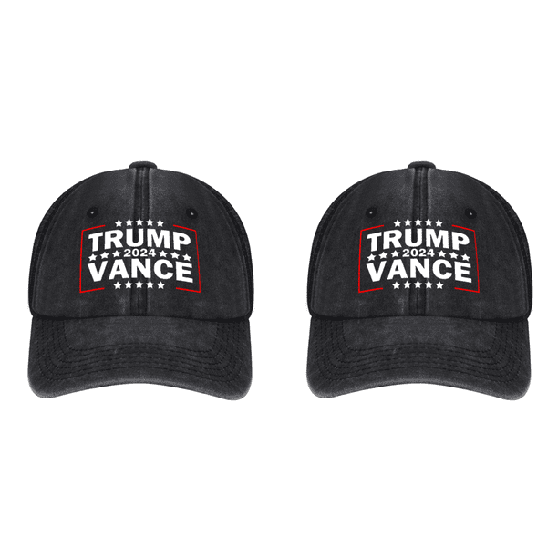 Trump Vance 2024 Sombrero Gorras Béisbol Algodón Transpirable Ajustable (puro)