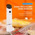 thumbnail image 6 of Clearance! Vacuum Sealer Hand Held for Domestic Use with Sealing Bag and Roll for Low Temperature Low Flow Cooking and Hermetically Sealed Food Storage(Vacuum Sealer +5Bags) 1 Vacuum Sealer, 6 of 9