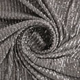 thumbnail image 2 of Zelouf Lenny Linear Sequin On Power Mesh  , Sewing, DIY, Crafts Fabric by the Yard, Granite, 3 Yard, 2 of 3