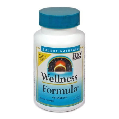 Source Naturals Wellness Formula, 45 Tablets