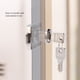 thumbnail image 4 of Cerradura de seguridad para muebles, armario, cajón, leva, cerradura de seguridad de un solo punto con llaves Amonsee NO, 4 of 6