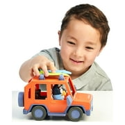 Bluey, 4-Wheel-Drive Family Vehicle, with 1 Figure and 2 Surfboards, Toddler Toy