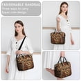 thumbnail image 3 of Orange and Brown Leopard Pattern Womens Lunch Box for Work,Insulated Large Lunch Bag for Tween and Teen,Loncheras Para Mujer,Leakproof Adult Lunch Bag for Work,Beach,Travel,Picnic,Camping, 3 of 3