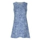 thumbnail image 5 of Vestido maxi largo con estampado de bolsillo informal con letras sin mangas y cuello redondo para mujer OAVQHLG3B Store  lin121212, 5 of 5