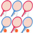 thumbnail image 1 of Juego de raquetas de bádminton Liberty Imports para niños de 16 pulgadas, paquete de 6, 1 of 7