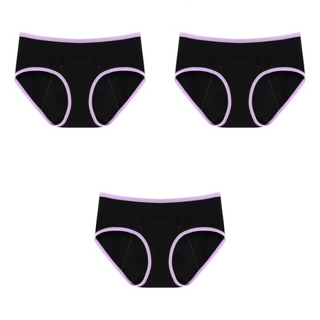 3 Pack Womens Underwear Packs Soft Stretch Bikini Underwears High Waisted No Show Panties Underpants Shorts High Waisted Briefs Seamless Thong Shapewear Plus Size Low Rise High Cut Bikini
