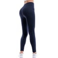 thumbnail image 3 of MixMatchy Women's Soft Fleece Lined High Waist Solid Leggings, 3 of 5