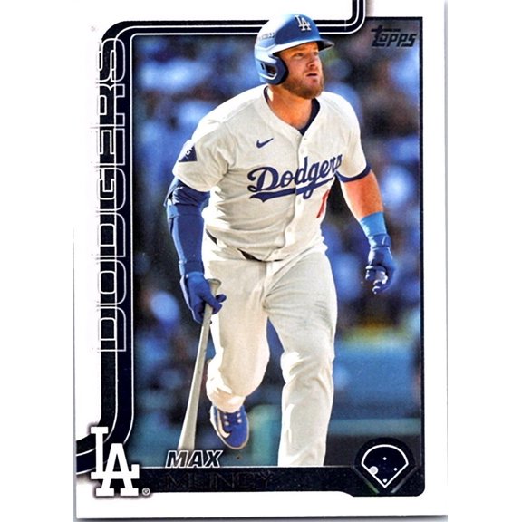 2025 Topps Series Two Max Muncy #378 Los Angeles Dodgers Baseball Card Los Angeles Dodgers MLB Baseball Trading Card
