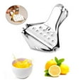 thumbnail image 2 of Stainless Steel Lemon Wedge Squeezer, Manual Lemon Clamp, Citrus Squeezer, for Home, Kitchen, Bar, 4 Pieces, 2 of 5
