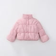 thumbnail image 4 of OSOLU Toddler Girls Winter Coat Jacket Wear Thicken Windproof Zipper Warm Outwear Baby Relaxed Fit Dailywear, 4-5 Years, 4 of 5