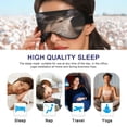 thumbnail image 6 of IAUYY Sleep Mask, Super Soft Eye Masks with Adjustable Strap, Lightweight Comfortable Blindfold,Perfect Blocks Light for Men Women Close Up Of A Deer, 6 of 7