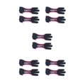 thumbnail image 2 of fastboy Archery Finger Guard Professional Adjustable Decorative Useful Three-finger Glove Convenient Practical Gloves Pink M 5Set, 2 of 6