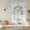 Fruit Green, variant on Sage Green Boho Tie Up Curtains 45 Inches Long, Kitchen Window Curtains Over Sink, Vintage Abstract Art Ethnic Tribe Small Window Curtains Shade Balloon Curtains Valances for Bedroom/Cafe 34"x45"
