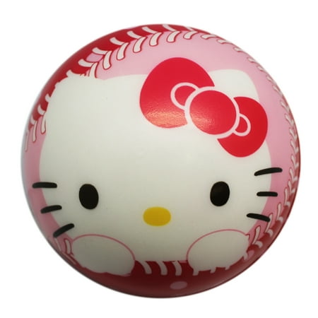Kitty Baseball - Hello Kitty Soft Foam Baseball Stitch Graphics Ball