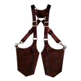 thumbnail image 3 of Kuntesetty Hidden Underarm Shoulder Bag Fashion Concealed Pack for Steampunk Parties Hiking Brown, 3 of 9