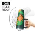 thumbnail image 3 of Sunflower Gift 40oz Tumbler with Handle and Straw, Large Capacity Travel Cup for Hot & Cold Drinks, Double Walled Vacuum Insulated Cup, Floral Lover Birthday Gifts for Mother's Day Women Girls, 3 of 6