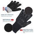 thumbnail image 3 of 800 Degrees High Temperature Resistant Gloves Microwave Oven Kitchen Gloves, 3 of 7
