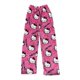 thumbnail image 2 of Mejor belleza Pantalones de pijama para mujer, pantalones de calabaza,Gatito lindo, suave, largo, para mujer, pijama, regalo, 2 of 3