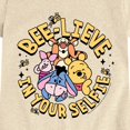 thumbnail image 3 of Winnie the Pooh - Bee-Lieve in Your Selfie - Youth Girls Fitted Short Sleeve T-Shirt, 3 of 5