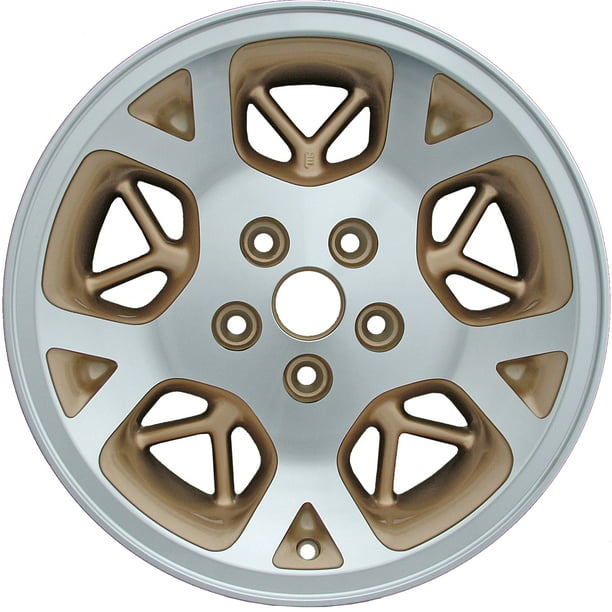 16 X 7 Reconditioned OEM Aluminum Alloy Wheel, Gold, Fits 1996-1998 Jeep  Grand Cherokee 