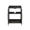 thumbnail image 5 of Modway Awaken 24" Solid Wood and MDF Bathroom Vanity Cabinet in Black, 5 of 8
