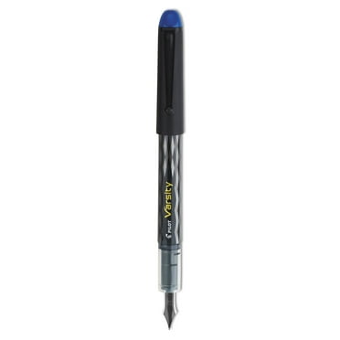 Varsity Fountain Pen, Medium 1 Mm, Blue Ink, Gray Pattern Wrap