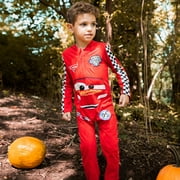 Disney Cars Toddler Boys Lightning McQueen Costume Coverall 3T Red