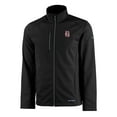 thumbnail image 2 of Men's Cutter & Buck  Black Birmingham Barons Evoke Eco Softshell Recycled Full-Zip Jacket, 2 of 3