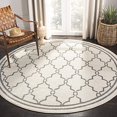 thumbnail image 2 of Safavieh Tapis Intérieur Extérieur Amherst Ivoire - Rond 7 Pieds, 2 of 4