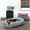 Gray, variant on MajesticPet 25 in. Links Sherpa Donut Pet Bed - Black