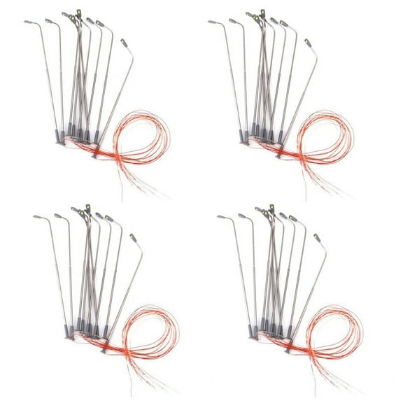 40 Pcs Model LED Street Lamp Lighting Single Train Layout Landscape 1: 100