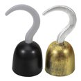 thumbnail image 1 of 2pcs Pirate Hook Plastic Pirate Costume Hooks Pirate Cosplay Accessories Hand Hooks Props, 1 of 6