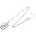 thumbnail image 4 of Unique Design Graduation Necklace Decorative Jewelry For Women 28.00X2.00X0.20CM Silver 1Set, 4 of 4