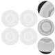 thumbnail image 2 of 4 tapas de silicona para beber, tapas reutilizables para tazas de café con agujero de pajita, 2 of 4