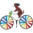 thumbnail image 1 of ZHAOCHENG Molino de viento, carillón de viento plantable, bicicleta, juguete para niños, jardín, balcón, exterior, 90 x 50 cm, perro café (natural sin cesta para el coche), 1 of 4